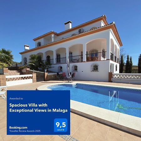 Spacious Villa With Exceptional Views In Malaga Casarabonela Exteriér fotografie