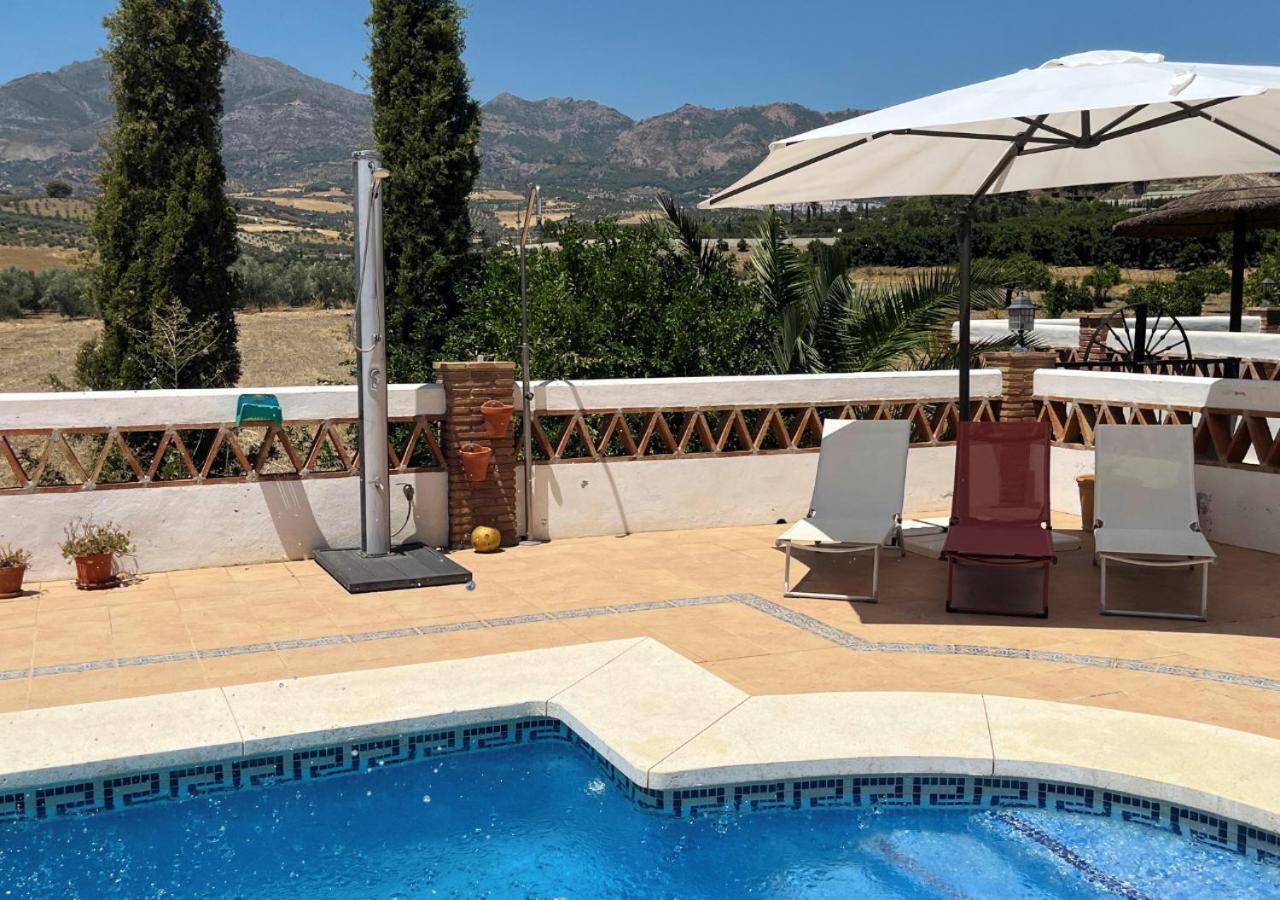 Spacious Villa With Exceptional Views In Malaga Casarabonela Exteriér fotografie