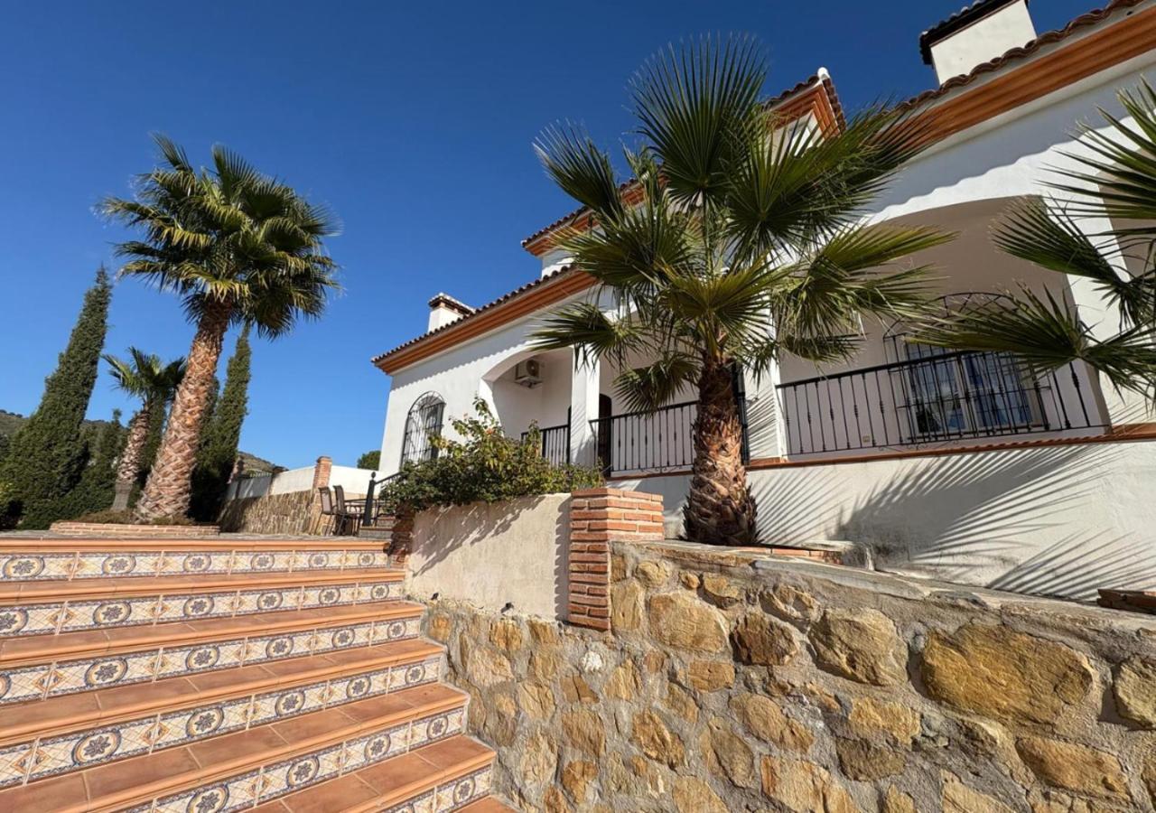 Spacious Villa With Exceptional Views In Malaga Casarabonela Exteriér fotografie