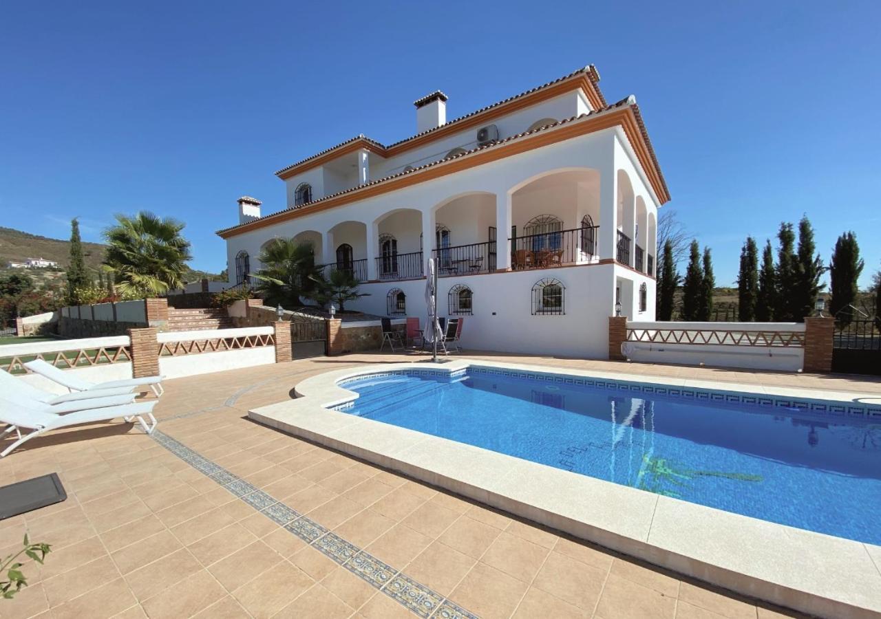 Spacious Villa With Exceptional Views In Malaga Casarabonela Exteriér fotografie