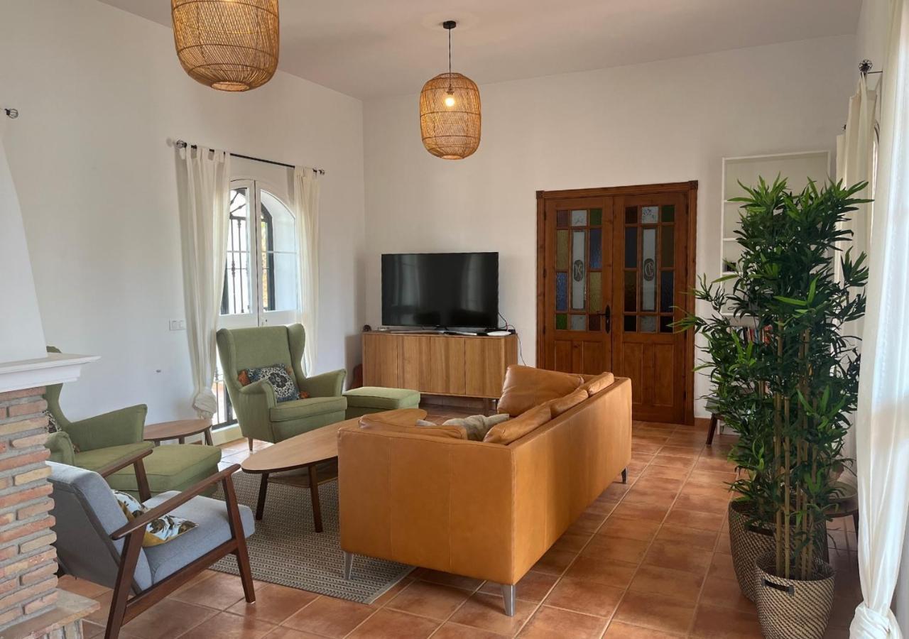 Spacious Villa With Exceptional Views In Malaga Casarabonela Exteriér fotografie